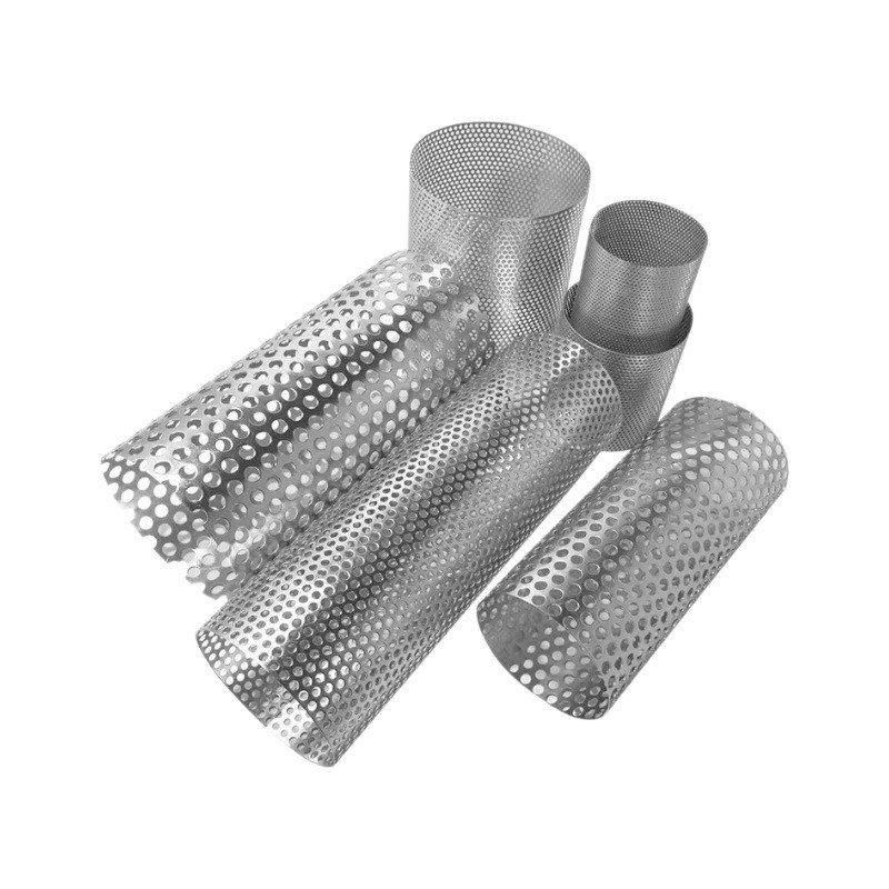 工厂直供304不锈钢过滤网筒冲孔网筒除尘滤筒不锈钢y型过滤器滤圈