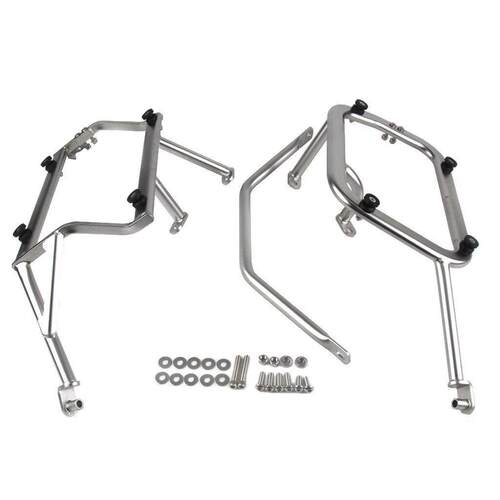 适用KTM790ADV/R/EVO边箱支架摩托车右躲不锈钢快拆加厚侧箱支架