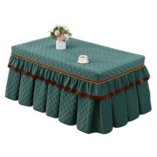 烤火桌子罩套加厚长方形电火考炉桌套家用电炉罩取暖桌罩烤火罩子