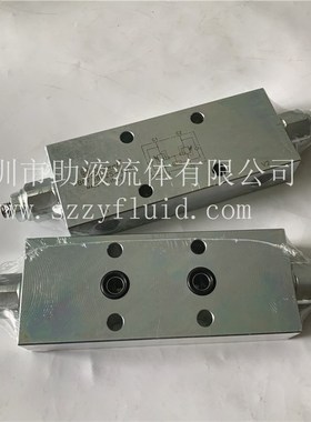 意大利进口压缩式垃圾车液压油缸板式双向平衡阀VBCF3801S