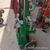 电动叉车液压升降搬运车曲臂式 电动老虎车加重型便捷堆高手推车