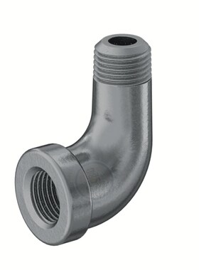 NPT Female  NPT Male 中压碳钢内外丝 45弯头 112P415