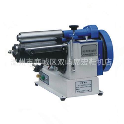 供应12cm/16cm/18cm黄胶机过胶机调速强力上胶机皮革机械涂胶