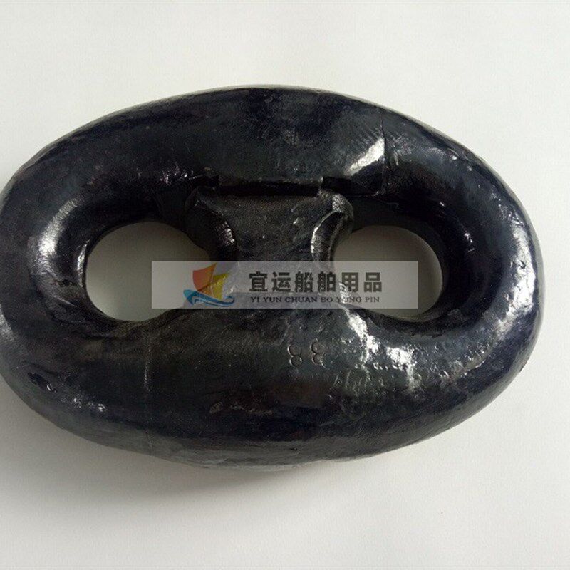 高强度锻打12.5-56MM肯特式卸扣锚链扣船用锚链连接扣肯特接圈接