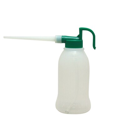 AZ 塑胶油壶 注油器 机油壶 塑料瓶 塑胶容器(横型) 180ml  PC180