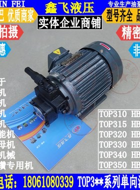 TOP310 TOP315 TOP320 TOP330 TOP340 TOP350摆线润滑油泵浦HB-VB