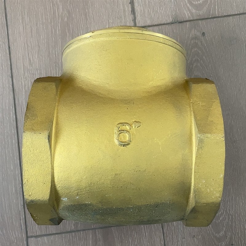 黄铜卧式止回阀大口径档板铜阀门150 2.5寸 3寸 4寸 DN65 80 100