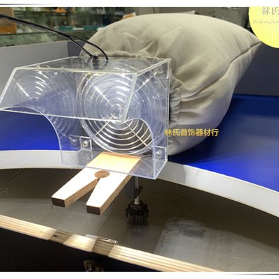 调速抽风机 带灯有机玻璃罩可调速吸金粉机 执模抽风扇 首饰工具