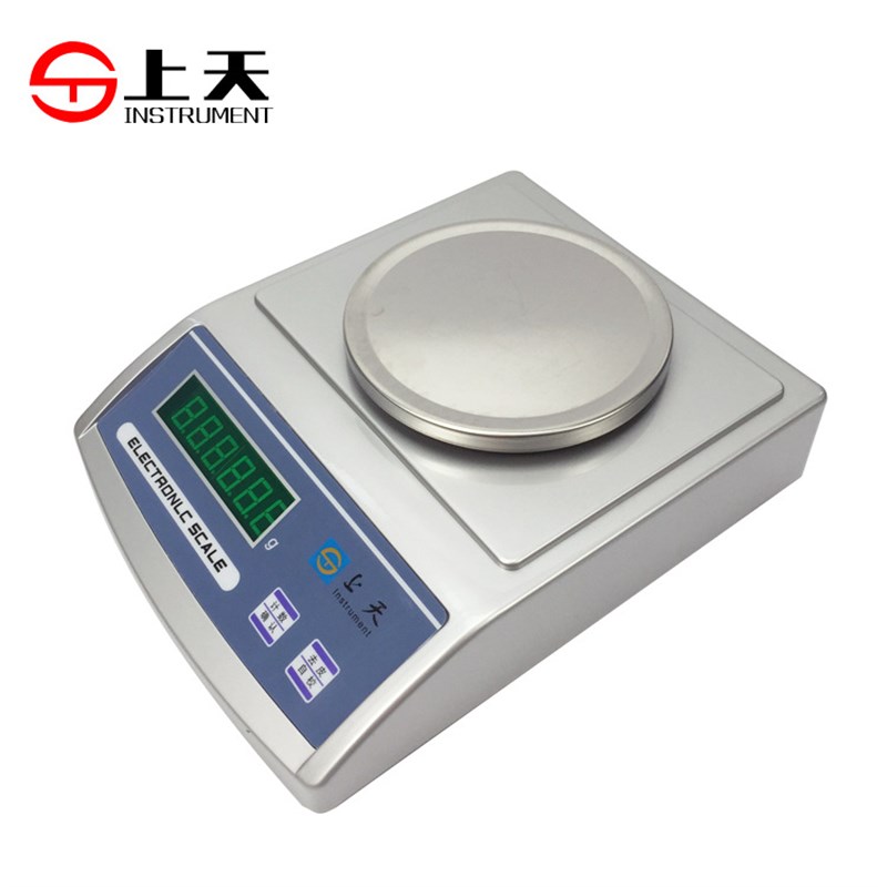 上海上天YP20001电子天平2000g0.1g十分之一天平称重纺织克重秤