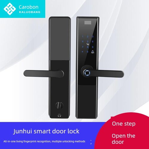 指纹锁防盗门锁防盗门智能锁远程全自动通用型密码电子门锁 家用