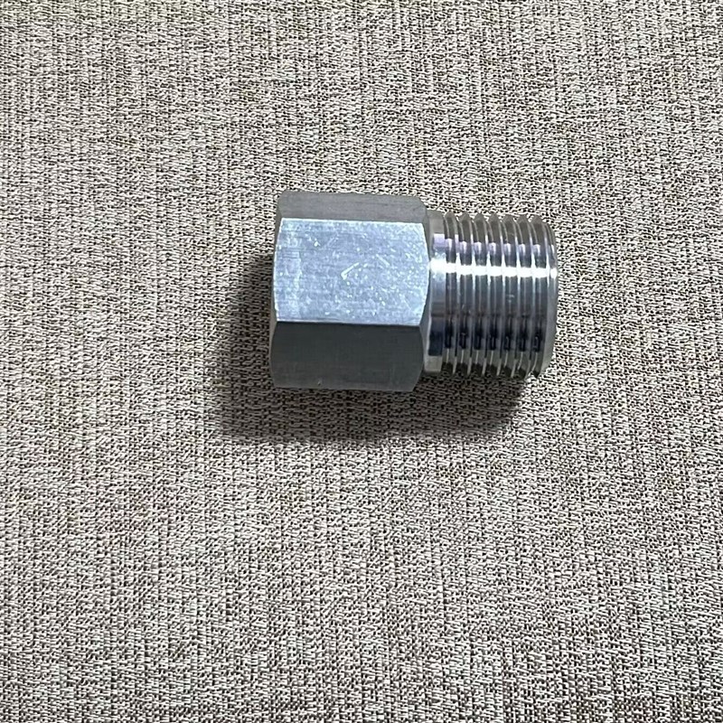 M18x1.5-BSP1/2 不锈钢转换接头 内螺纹 m18x1.5 外牙 BSP1/2四分