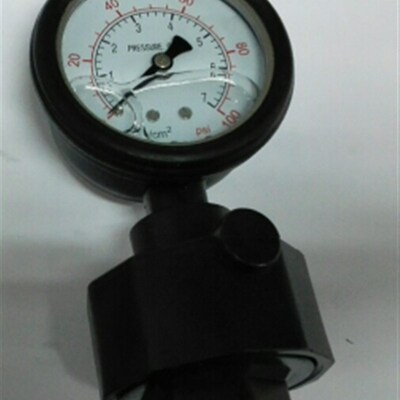 订货 全塑隔膜耐震压力表 yts-603 0~100psi 0~7kg/cm2全塑压力表