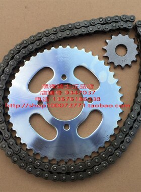 适用铃木锐爽 EN125-2A/2E/2F HJ125K-A原厂套链 大小飞 链轮牙盘