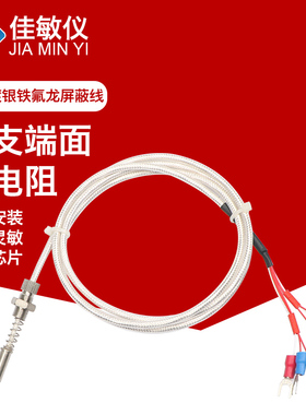 上海自动化仪表三厂端面热电阻WZPM-201 PT100双支六线 WZPM2-201