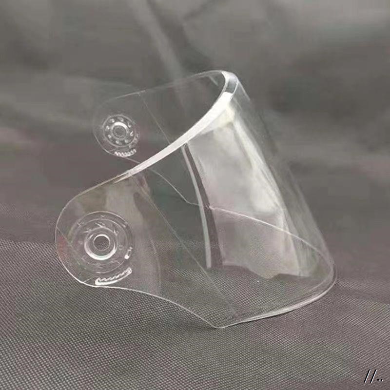 摩托车头盔防雾螺丝镜片防紫外线冬季通用安全帽前挡风镜玻璃面罩