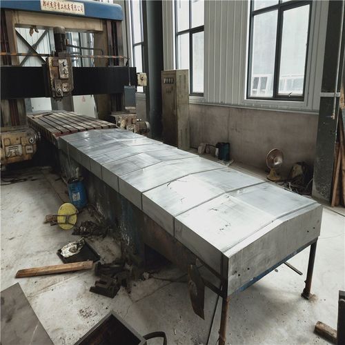 哈斯VF8加工中心e钢板防护罩电脑锣XYZ整套防尘罩机床j护板挡屑板