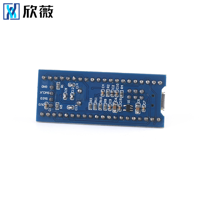 STM32F103C8T6单片机开发板最小系统板 未焊排针/朝上/朝下焊排针