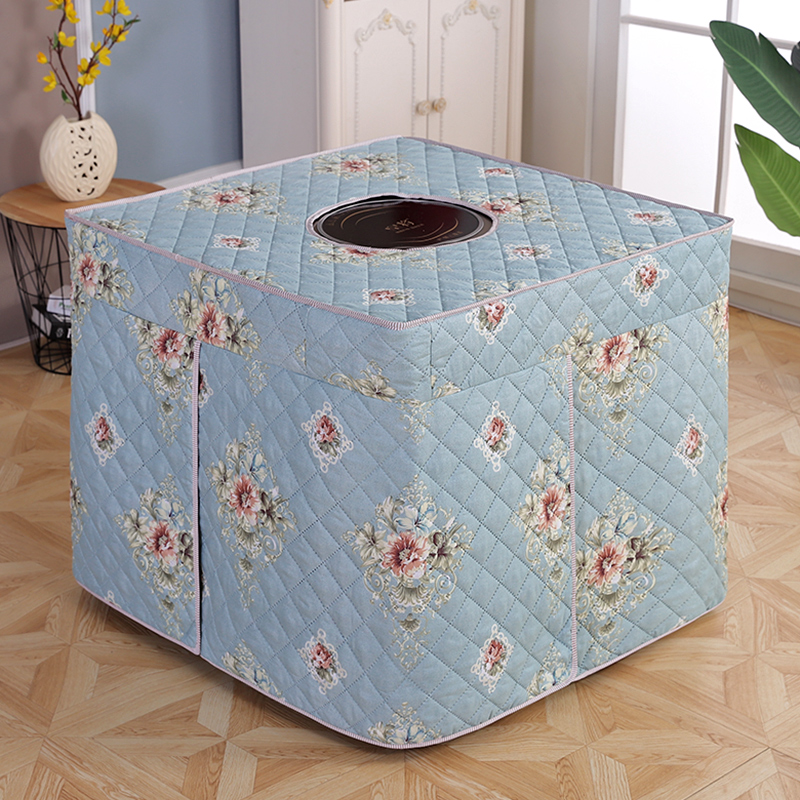 新款烤火桌子罩套电暖方桌罩加厚正方形烤火炉布罩电火炉罩烤火被