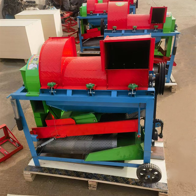 家用小型汽油脱粒机农用谷子玉米脱粒机水稻高粱打粒机