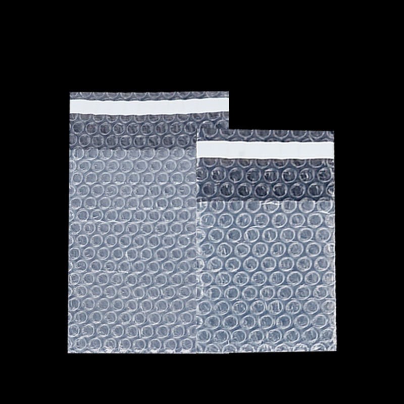 料快递打包单双层透明自封口泡沫袋加厚防震大小尺寸自粘气泡