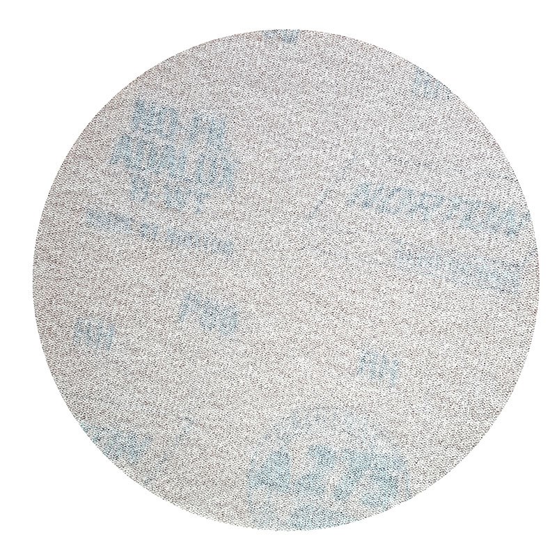 诺顿A275植绒砂纸自粘盘用圆形砂纸背 拉绒片圆盘砂5寸125MM80#