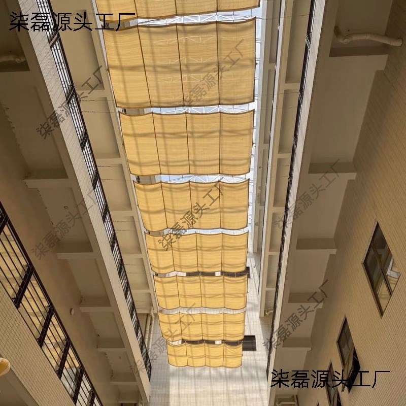 新款特厚遮阳网遮阳幼儿园酒店泳池F阳台户外庭院阳光房加密天幕