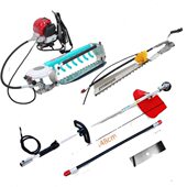 巴川四冲背负式 八孔汽油采茶机茶叶采摘机修茶机茶叶修剪机绿篱机