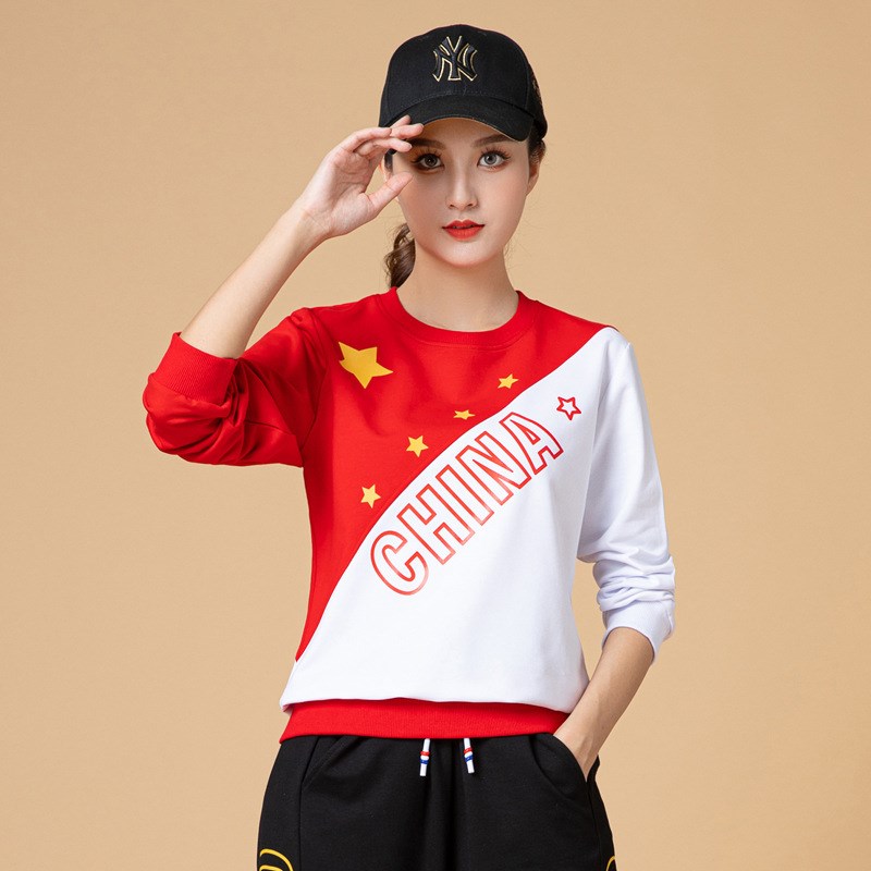 曳步舞跳舞运动健身装秋冬季长袖广场舞I服装新款鬼步演出舞蹈服