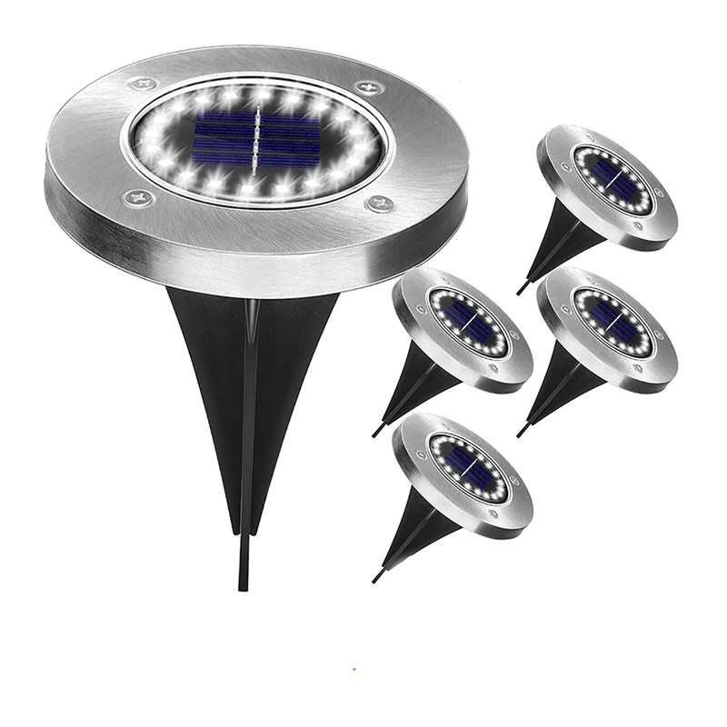 8led 12led 16led 20led不锈钢太阳能M地埋灯 太阳能地埋灯 工厂