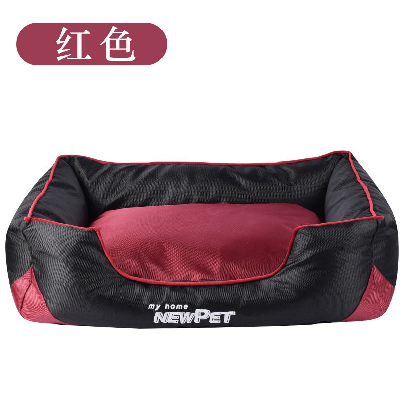 跨境狗窝夏天凉感透气狗窝全可拆洗猫窝狗M窝四季宠物窝沙发床垫