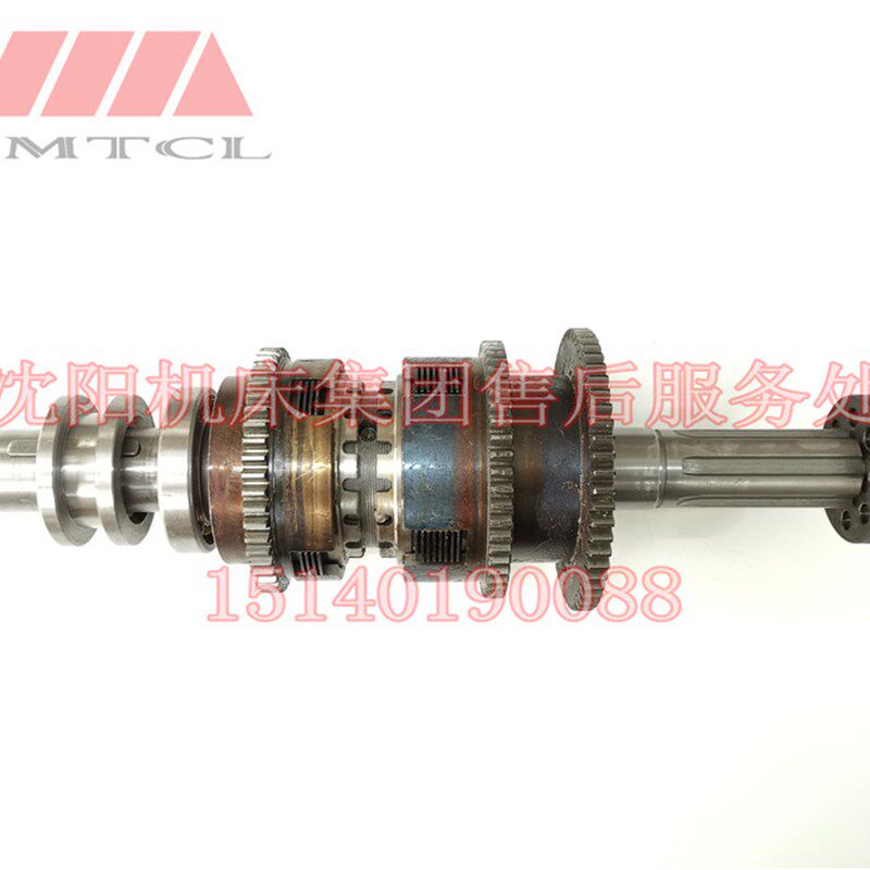 沈阳机床配件CA6150A CA6140B一轴总成离合器轴总成轴皮带轮