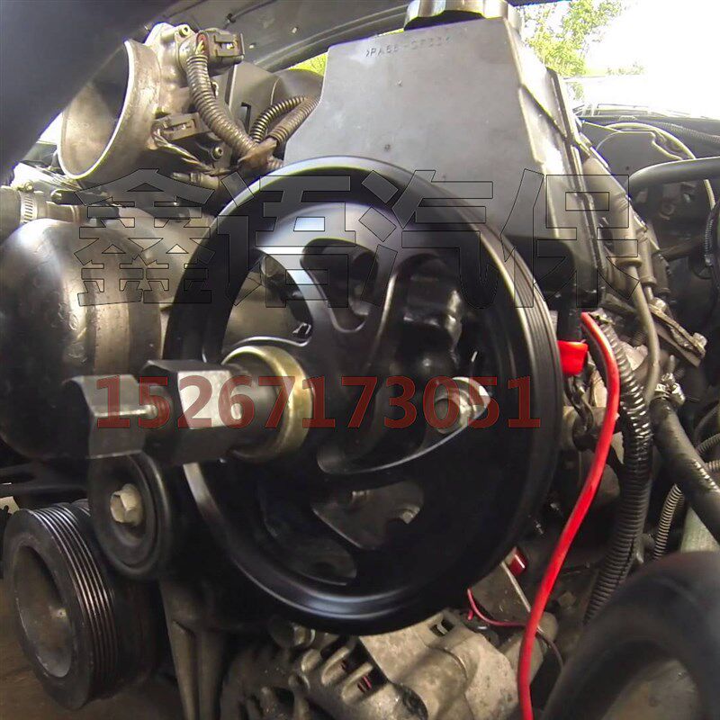 别克动力方向盘皮带轮拆装器传动轮工具方向助力泵拆卸工具6件套