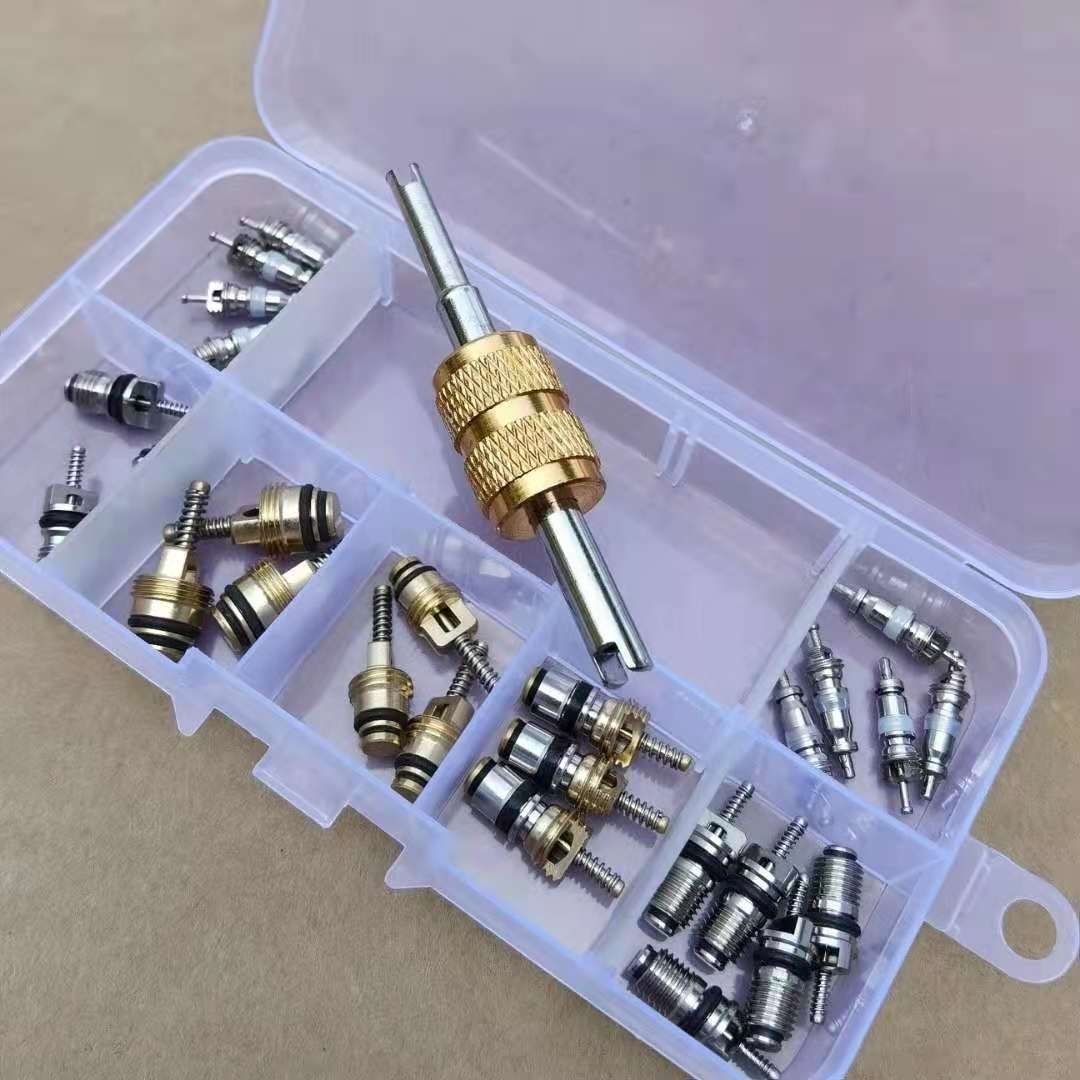 汽车空调气门芯扳手r134a富康别克现代空调气门芯套装两用扳手