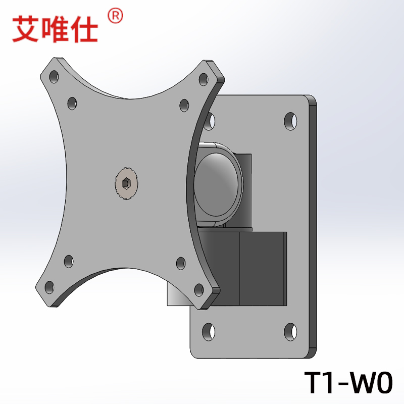 壁挂显示器支架30604080铝型材电脑支架机工业机柜屏幕机械支架臂