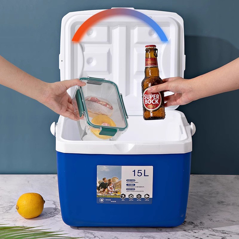 保温箱冰块冷藏箱摆摊户外露营食品商用小冰箱冰桶车载便携家用