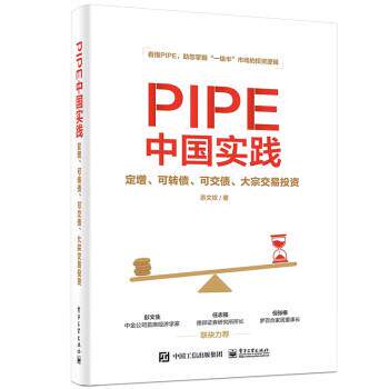 【正版书籍】 PIPE中国实践:定增、可转债、可交债、大宗交易投资 苏文权 电子工业出版社