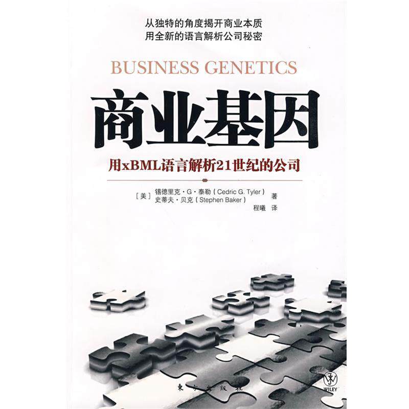 【正版书籍】 商业基因:用xBML语言解析21世纪的公司，与平衡记分卡齐名、能解剖企业经营发展的管理方法 (美)泰勒,贝克　著,程曦