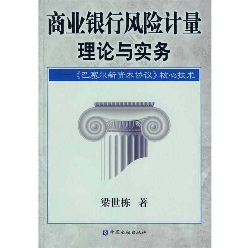 【正版书籍】 商业银行风险计量理论与实务—《巴塞尔新资本协议》核心技术 梁世栋 著 中国金融出版社