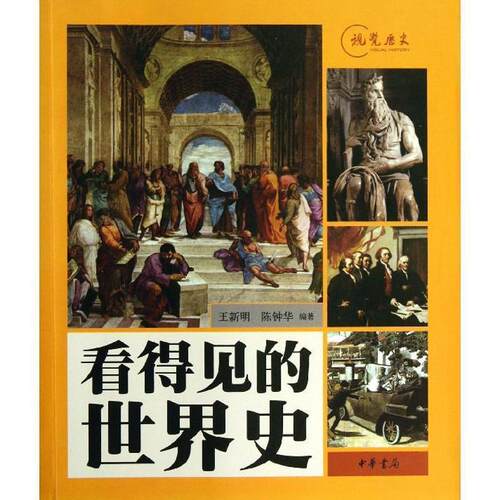 【正版书籍】 看得见的世界史--视觉历史 王新明,陈钟华　编著 中华书局