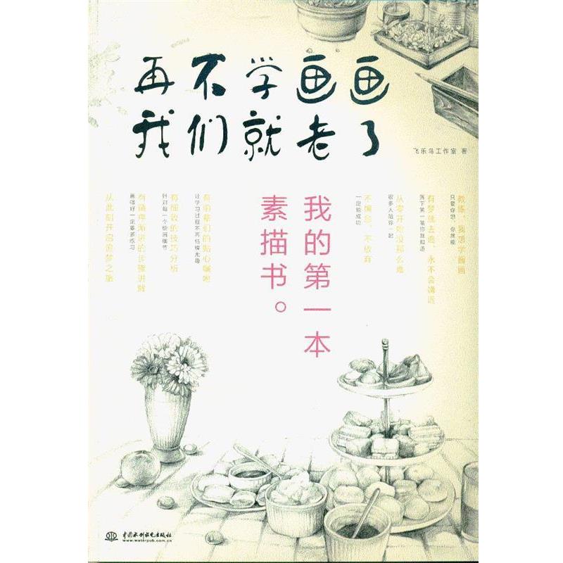 【正版书籍】 再不学画画我们就老了,我的本素描书 飞乐鸟工作室 中国水利水电出版社