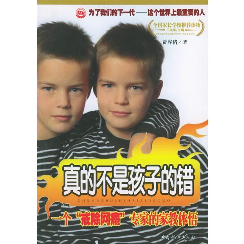 【正版书籍】 真的不是孩子的错:一个“戒除网瘾”专家的家教体悟 贾容韬 著 中国妇女出版社