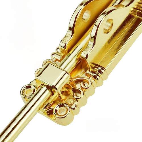 彷红青铜不锈钢地闩门扣木门扩展表面安装重型铁门庭院门欧式铝门