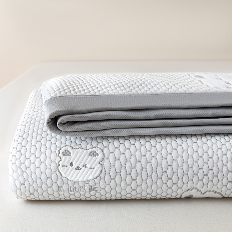 夏季冰豆豆凉席冰丝席单人学生宿舍寝室双人夏天软席子三件套