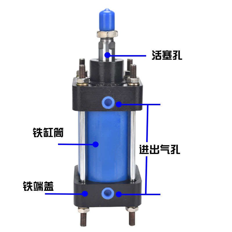 标准大推力重型气缸QGA QGB180X150/175/200/250-MF1/MP2/MS1/MT4