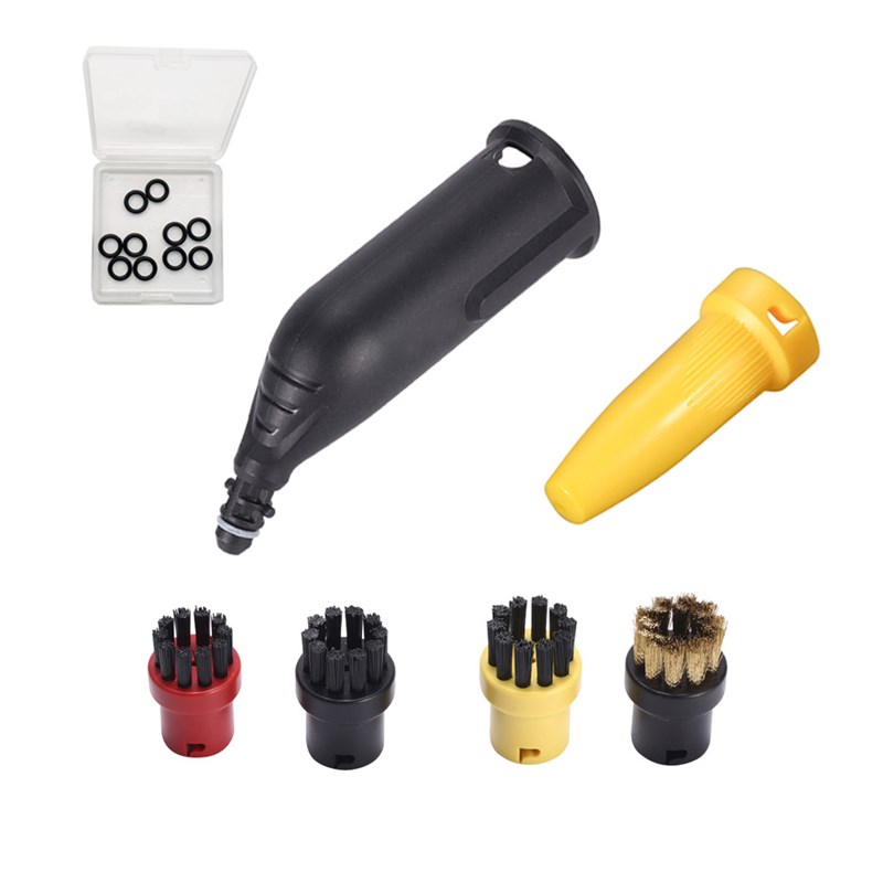 凯驰SC系列蒸汽机喷嘴强力喷嘴小圆刷铜刷喷嘴配件套装7件套