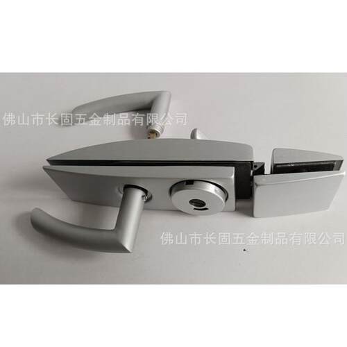 长固ST-G021B双开门用玻璃门锁 执手锁 中央锁 红绿指示门锁