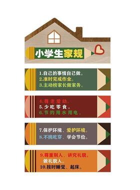 养成好习惯幼儿园墙面装饰环创环境布置背景墙书桌教室班级墙贴纸