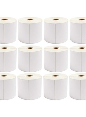 跨境热敏不干胶标签纸达美30252 28mm*89mm 350ps/ roll 100/箱