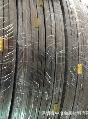 301不锈钢箔0.05 0.06mm 单面镀金锅仔片专用高硬度钢箔 超薄弹片