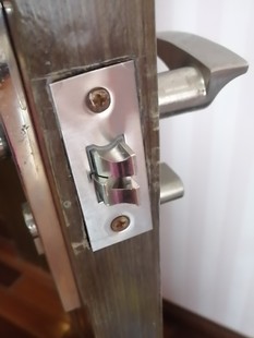 浴室门锁体单锁舌卧室门锁配件三叉静音加长锁体单舌锁体